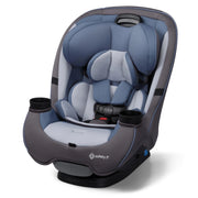 View 3-in-1 Slim Convertible Car Seat, All-in-One Infant Toddler Booster Seat, Rear & Forward Facing Child Safety Seat, Blue image 1