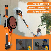View 1000W Drywall Sander with Vacuum and LED Light, Electric Wall and Ceiling Sander with Dust Collection image 5