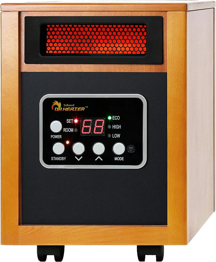 1500-Watt Portable Space Heater, Cherry, 1-Pack