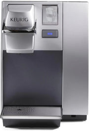 View Commercial office single-cup K-Cup coffee machine, silver version image 2