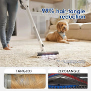 View Cordless Vacuum Cleaner, Smart Stick Handheld Vacuum Strong Suction & Lightweight, Cordless Handheld Vacuum Deep Clean Hair, Hard Floor, Carpet, Car (Pure ONE S11 Grey) image 4