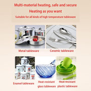 View Electric heating tray 22.8x15 buffet server food heating tray electric heating tray image 4