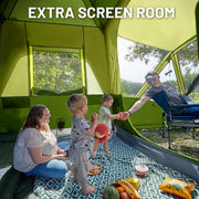 View 5-9 Person SUV Tent with Screen Porch and Awning for Family Camping, Weather Resistant and Portable Van or Car Tent, Includes Rainfly and Storage Bag, 13' W X 10' L X 7.1' H image 3