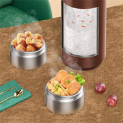 View Insulated Lunch Box, Insulated Multi-layer Stainless Steel Preservation Box, Portable Home Lunch Box image 3