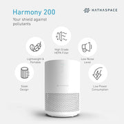 View A truly efficient air filter household air purifier, capable of removing 99.9% of dust, smoke, pet dander, odors, and volatile organic compounds, with a coverage area of up to 1500 square feet. A quiet air purifier with intelligent sensors, suitable image 4