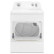 View 7.0 Cu. Ft. Electric Dryer, White image 2