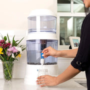View Counter-top type - Enhanced alkaline and fluoride filter | Household water filter that makes water alkaline and adds minerals | Chlorine and fluoride filter image 3