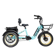 View 48V 14Ah 750W Foldable Fat Tire Electric Trike, 330-Lb. Capacity image 1