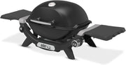 View Weber Q 1200N Gasgrill mit Seitentischen/leichter Grill für Camping, Terrassen & Balkone mit Hochleistungsbrenner, porzellanemaillierten Gussrosten & image 4