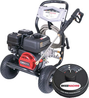 View Cleaning CM61083 Clean Machine 3400 PSI Gas Pressure Washer, 2.5 GPM, CRX Engine, Includes Spray Gun and Wand, 4 QC Nozzle Tips, 5/16-in. x 25-ft. MorFlex Hose. image 1