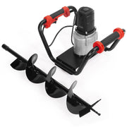 View 1500W Electric Post Hole Digger with Anti-Vibration Handle and Safety Lock image 3