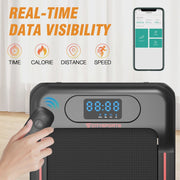 View Citysports Treadmill Portable Walking Pad, Adjustable Speed with APP, LCD Screen Calorie Counter, Ultra Thin and Silent (Black White) image 4