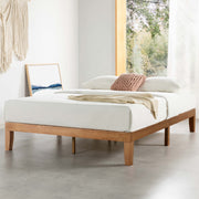 View Mellow 12 Inch Solid Wood Platform Bed with Wooden Slats image 2