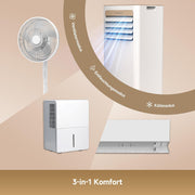 View DREAME P-Wind10 7000 BTU Tragbare Klimaanlage, 3-in-1: Kühler & Entfeuchter & Ventilator. 3D Airflow, App- & Fernsteuerung, Schlafmodus, image 2