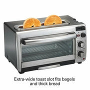 View Hamilton Beach 2 in 1 Oven & Toaster, Model# 31156 image 2