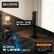 View Brandson – mobiler Luftkühler mit Wasserkühlung im ECO Design - DC Motor sehr leise - 60% Energieeinsparung - Sieger Ventilatoren und Luftkühler 2026 image 6