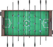 View Foldable flyball table, standard size (42/48/55 inches), brown, made of plastic, metal and wood, suitable for two people to play flyball games, suitable for game room. image 3