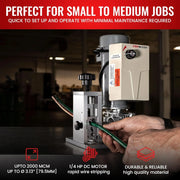 View Electric automatic cable stripping machine - The maximum diameter of the detachable cable can reach 3/4 inch. There is no jamming. It is equipped with a motor-driven cable stripping device and has a variable speed control function. It is suitable for image 2