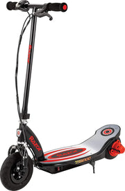 View An electric scooter suitable for children over 8 years old - 100-watt hub motor, 8-inch inflatable tires, maximum speed of 11 miles per hour, maximum running time of up to 60 minutes, suitable for users weighing no more than 120 pounds. image 1