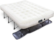 View EZ-Bed (King) Air Mattress with Frame & Rolling Case, Self Inflatable, Blow Up Bed Auto Shut-Off, Comfortable Surface AirBed, Best for Guest, Travel, Vacation, Camping image 2