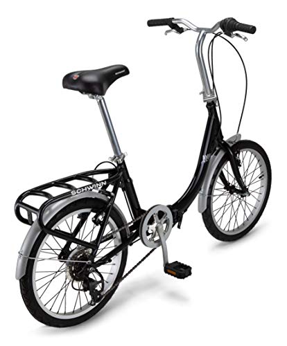 20-Inch Folding Adult Bike for Men and Women, 7-Speed Drivetrain