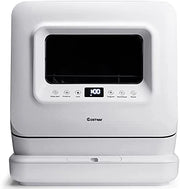 View COSTWAY Portable Countertop Dishwasher, with 7.5L Openable Water Tank image 1
