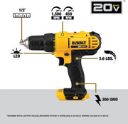 View 20V MAX Cordless Drill and Impact Driver, Power Tool Combo Kit with 2 Batteries and Charger image 4