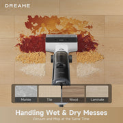 View Dreame FloorX 300 Wet Dry Vacuum Cleaner, Vacuum Mop All in One with Auto Self-Cleaning, Floor Cleaner Machine for Hard Floor, 35 Mins Runtime,... image 2