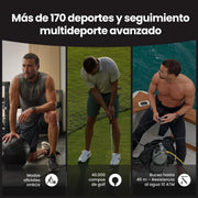 View Amazfit Balance 2 Reloj Inteligente Hombre 47mm, Pantalla AMOLED 1,5" Cristal de Zafiro, smartwatch con NFC, GPS, batería de 21 días, 170+ Modos image 6