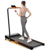 View CoolHut Walking Pad, Under Desk Treadmill, 4-in-1 Home/Office Treadmill, Compact and Portable Foldable Treadmill, No Installation, Low Noise, LED... image 5