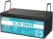 View LiFePO4 Batterie 12V 300Ah Lithium Eisenphosphat Batterie, ausgestattet mit 300A BMS, Lebensdauer über 8 Jahre, geeignet für Camping, Solarenergie, image 1