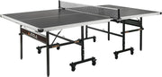 View Inside Professional MDF Indoor Ping Pong Table with Quick Clamp Table Tennis Net and Post Set - 10 Minute Easy Assembly - Tournament Quality - Foldable with Single Player Playback Mode image 3
