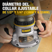 View DEWALT Router, Fixed Base, 1-3/4-HP (DW616) , Yellow image 3