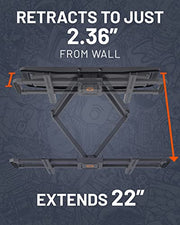 View ECHOGEAR MaxMotion TV Wall Mount for Large TVs Up to 90" - Full Motion Has Smooth Swivel image 4
