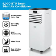 View Aire Acondicionado Móvil Inteligente Black+Decker BXAC40025GB 9000 BTU image 2