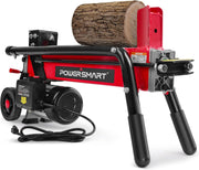 View 7-Ton Electric Log Splitter, 15 Amp, 3500 Motor Speed, Horizontal Full Beam Design with Steel Wedge image 1