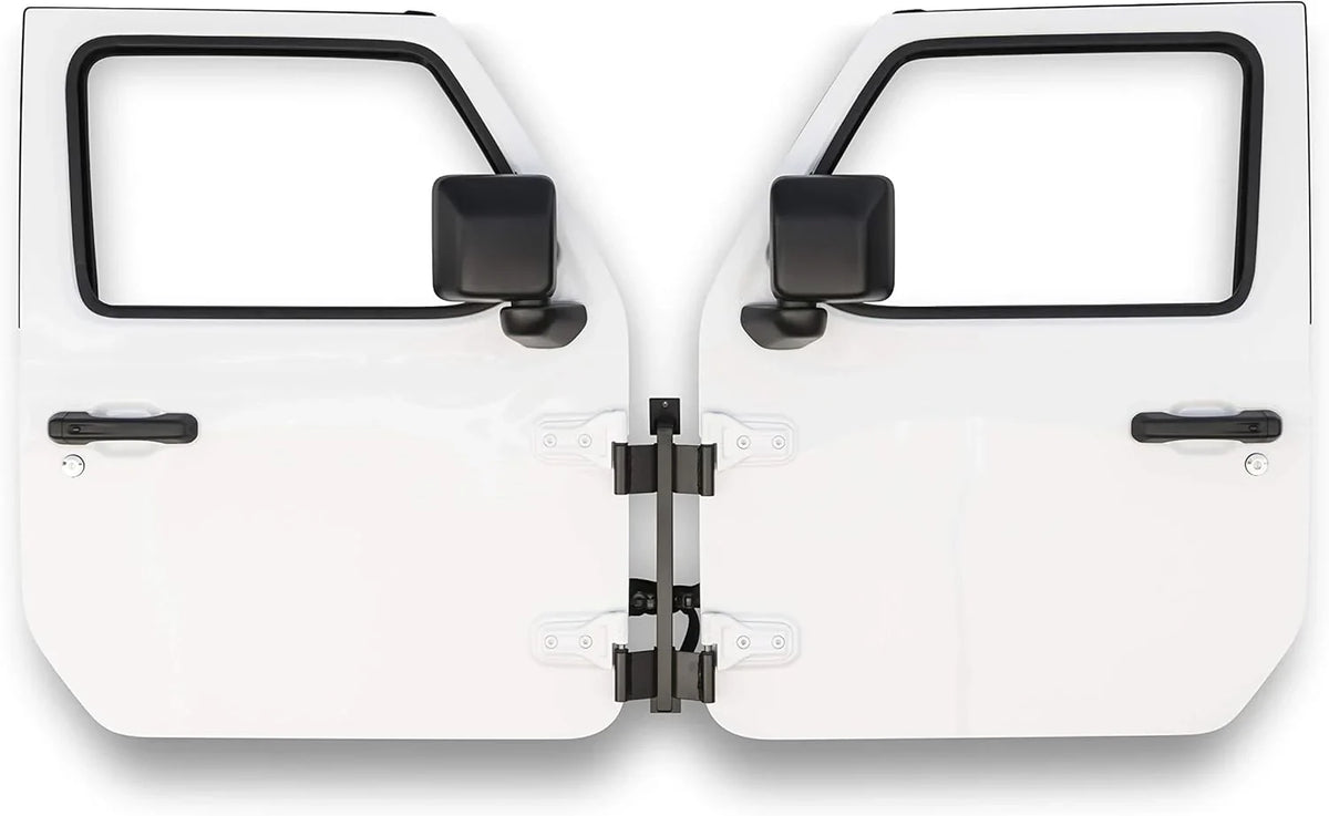 Luxury wall-mounted car door storage bracket - Suitable for the front and rear doors of Jeep Wrangler models YJ, TJ, JK and JL