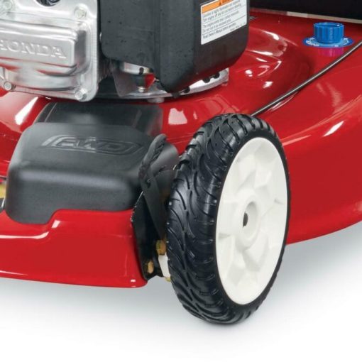 22-Inch Self-Propelled Gas Lawn Mower with High Wheels and Variable Speed