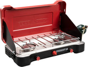 View Mountain Series Everest 2X - High Output Two-Burner Camp Stove - Lid Doubles as Windscreen - Portable Cooking Stove - For Outdoor Cooking - 20,000 BTU Burners - 215 Sq In Cooking Area image 1