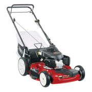 View 22-Inch Self-Propelled Gas Lawn Mower with High Wheels and Variable Speed image 2