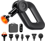 View Professional massage gun - deep tissue impact massage, 16mm amplitude, suitable for professional muscle massager for athletes, can relieve pain, quiet electric back massager, as a gift for him image 1