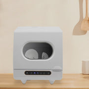 View 1200W mini Portable Countertop Dishwasher 360 Rotating Deep Cleaning Dishwasher image 3