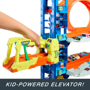 View Hot Wheels City Ultimate Garage Playset with 2 Die-Cast Cars, Storage for 50 Cars Child Age 4-8 image 4