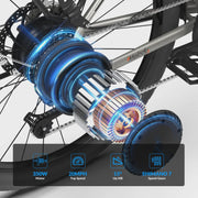 View 5TH WHEEL W18B Electric Bike for Adult with 350W Motor, 26 in Electric Mountain Bike with 36V 10.4Ah Removable Battery Ebike, Electric Bicycle... image 5