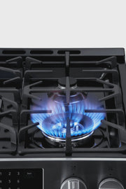 View Kenmore 22-76853 5.6 cu. ft. Front-Control 5 Burner True Convection Gas Range with Oven, Large Window, Three Oven Racks, Dishwasher Safe Cast Iron... image 6