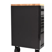 View 61-Inch W x 23-Inch D 15-Drawer Mobile Workbench with Solid Wood Top image 4