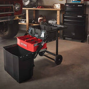 View 22" Rolling Tool Box – 1-Drawer Lockable Metal Chest with Wheels image 4