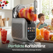 View 4Swiss Eismaschine Selbstkühlend Eis Maschine Speiseeisbereiter Speiseeismaschine mit Kompressor Icecream für Milchshake Slush Slushie Granita Ice image 3
