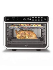 View 10-in-1 Digital Countertop Convection Toaster Oven with Air Fry, Dehydrate and Reheat, 1800W, Stainless Steel, Silver image 1