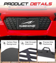 View Bundled Items of C8 License Plate Frame and C8 High Wing Spoiler Fit for Corvette C8 2020-2025 Stingray Z51 2020-2025 image 2